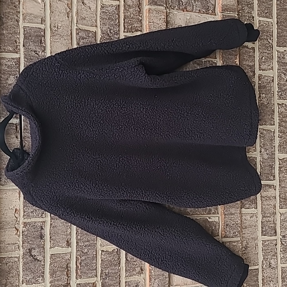 Torrid Active Black Sherpa Jacket Size 3 - image 6